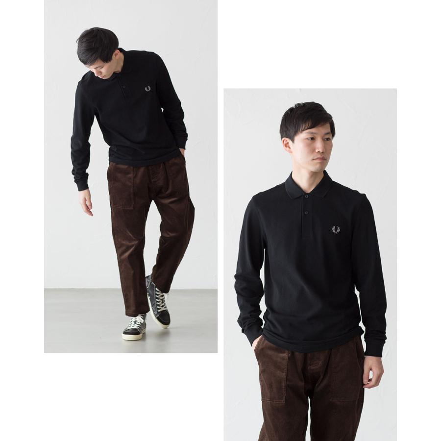 FRED PERRY（フレッドペリー） 長袖 ポロシャツ FRED PERRY M6006