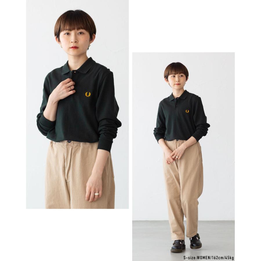 FRED PERRY（フレッドペリー） 長袖 ポロシャツ FRED PERRY M6006
