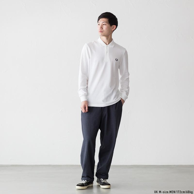 FRED PERRY フレッドペリー 長袖 ポロシャツ M6006 メンズ FRED PERRY フレッドペリー 長袖 ポロシャツ M6006 メンズ