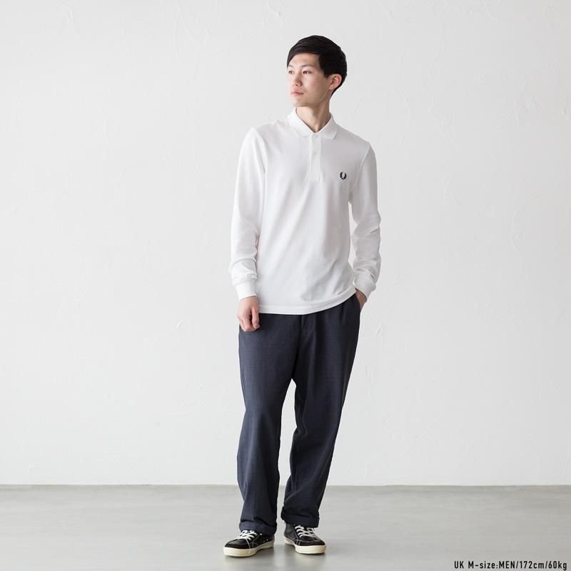 フレッドペリー 長袖 ポロシャツ FRED PERRY M6006 メンズ ロングスリーブ ポロ｜cocochiya｜11