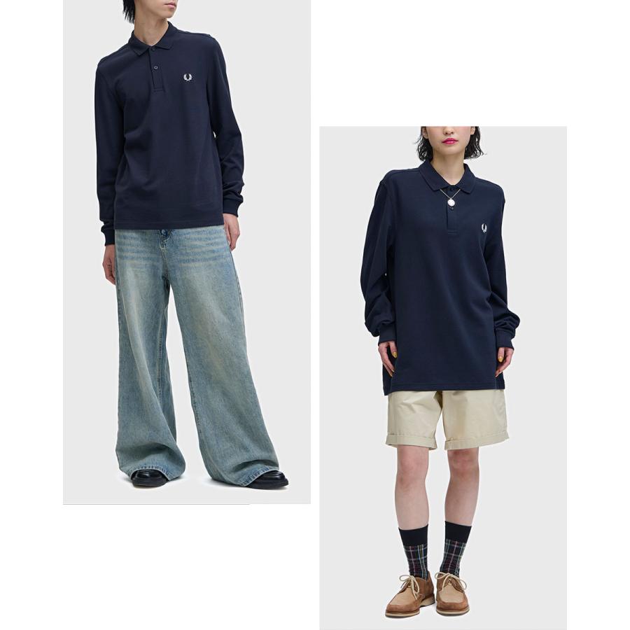 FRED PERRY（フレッドペリー） 長袖 ポロシャツ FRED PERRY M6006