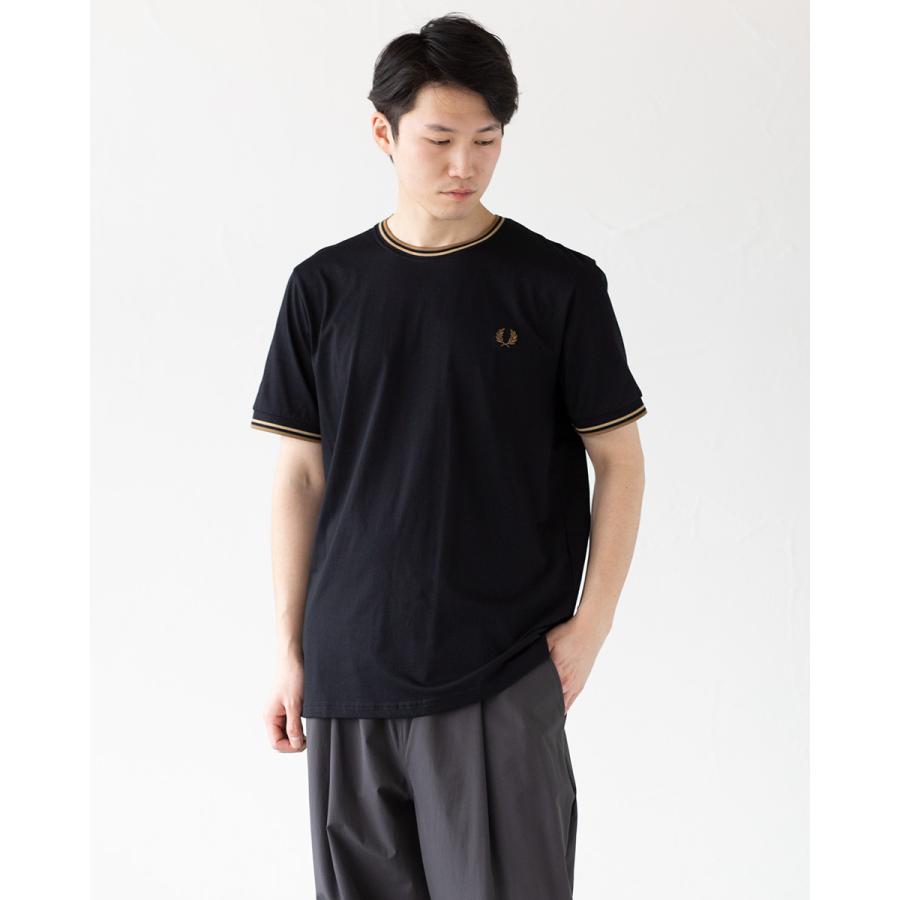FRED PERRY（フレッドペリー） ツイン ティップド Tシャツ FRED PERRY