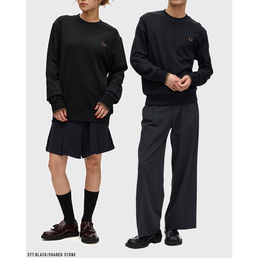 FRED PERRY（フレッドペリー） クルーネック スウェットシャツ M7535