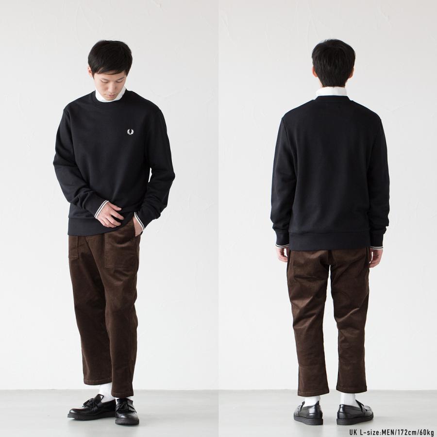 FRED PERRY フレッドペリー クルーネック スウェットシャツ FRED PERRY フレッドペリー クルーネック スウェットシャツ