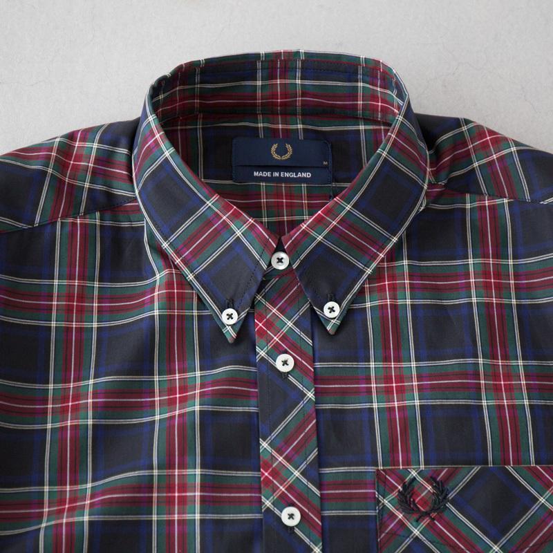 フレッドペリー リイシュー メイド イン イングランド タータン