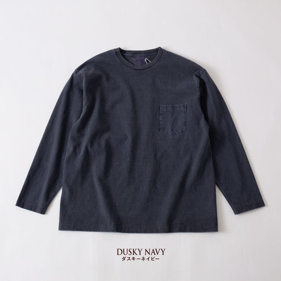 M.I.D.A.（ミダ） ポケット 長袖 Tシャツ M233500 mida メンズ 丸胴