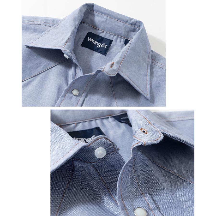 Wrangler（ラングラー） アメリカ直輸入 未洗いデニム T/Cシャンブレー