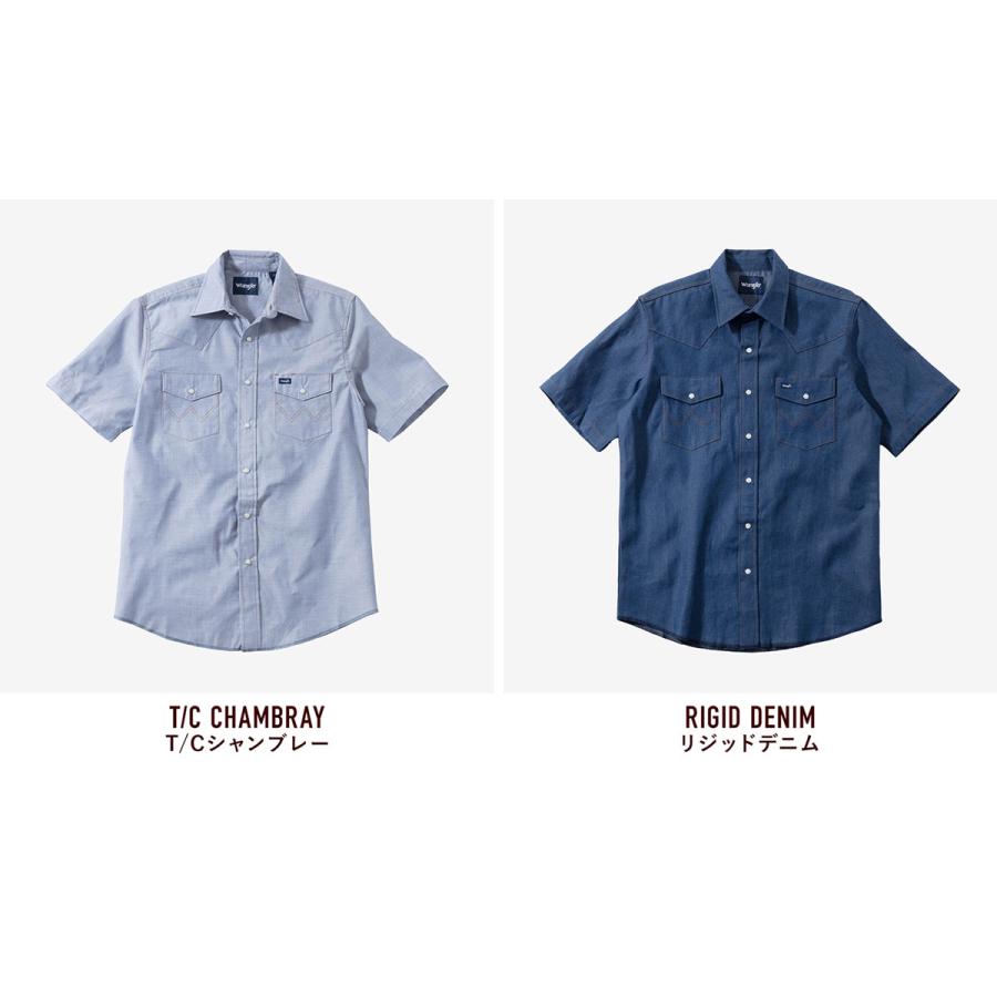 Wrangler（ラングラー） アメリカ直輸入 未洗いデニム T/Cシャンブレー