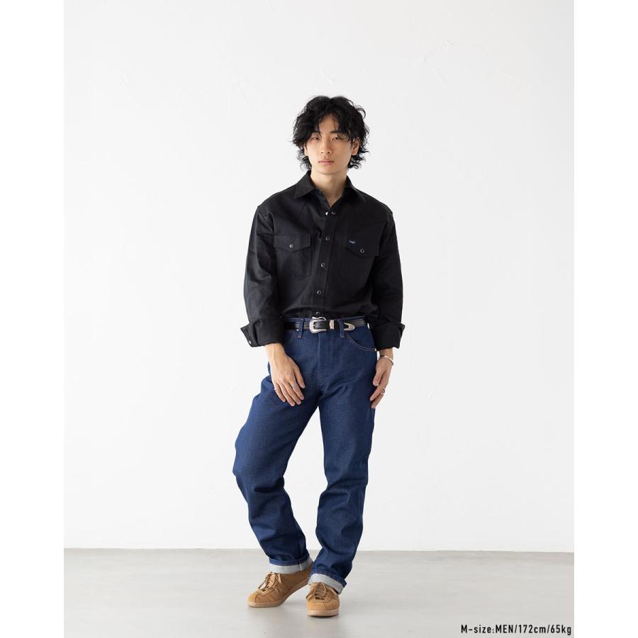 アメリカ直輸入 Wrangler ラングラー ツイル シャツ 無地 ウエスタン