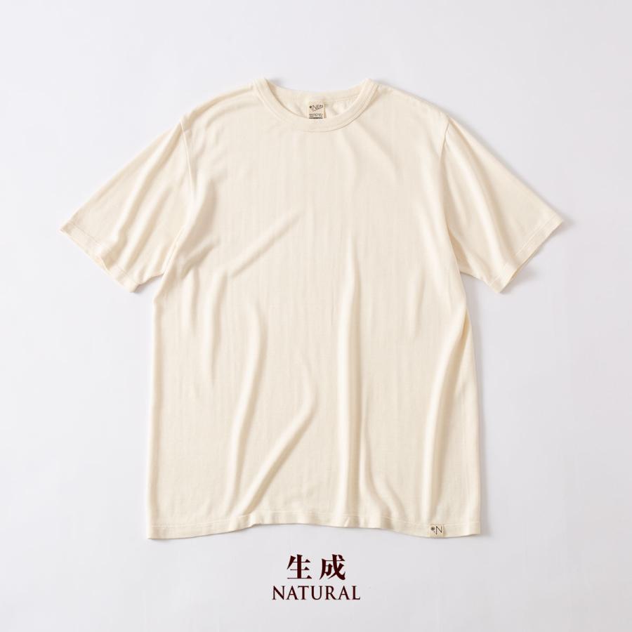 NEPS シルク 吊り編み 半袖 Tシャツ N1133 SILK LOOPWHEEL TEE