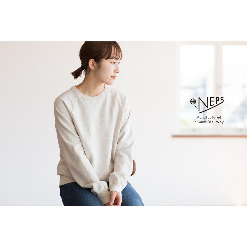 ネップス 吊り編み クルーネック スウェット シャツ NEPS N1401 日本製