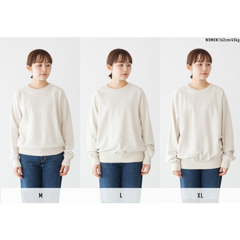NEPS 吊り編み クルーネック スウェット シャツ N1401 LOOPWHEEL CREW-NECK SWEATSHIRTS ネップス 日本製 トレーナー |  | 06