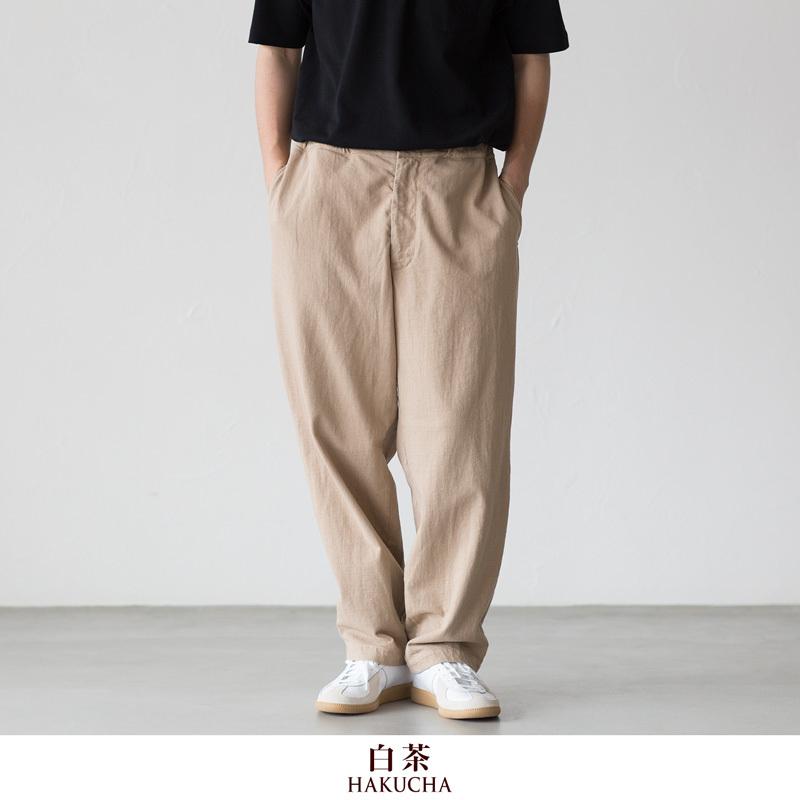 NEPS 度詰め 吊編み パンツ N1701 INLAY STITCH LOOPWHEEL PANTS