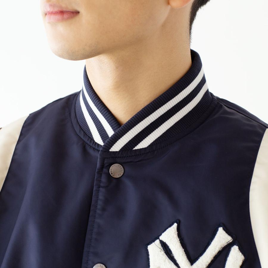 NEW ERA（ニューエラ） ナイロン バーシティジャケット 中綿