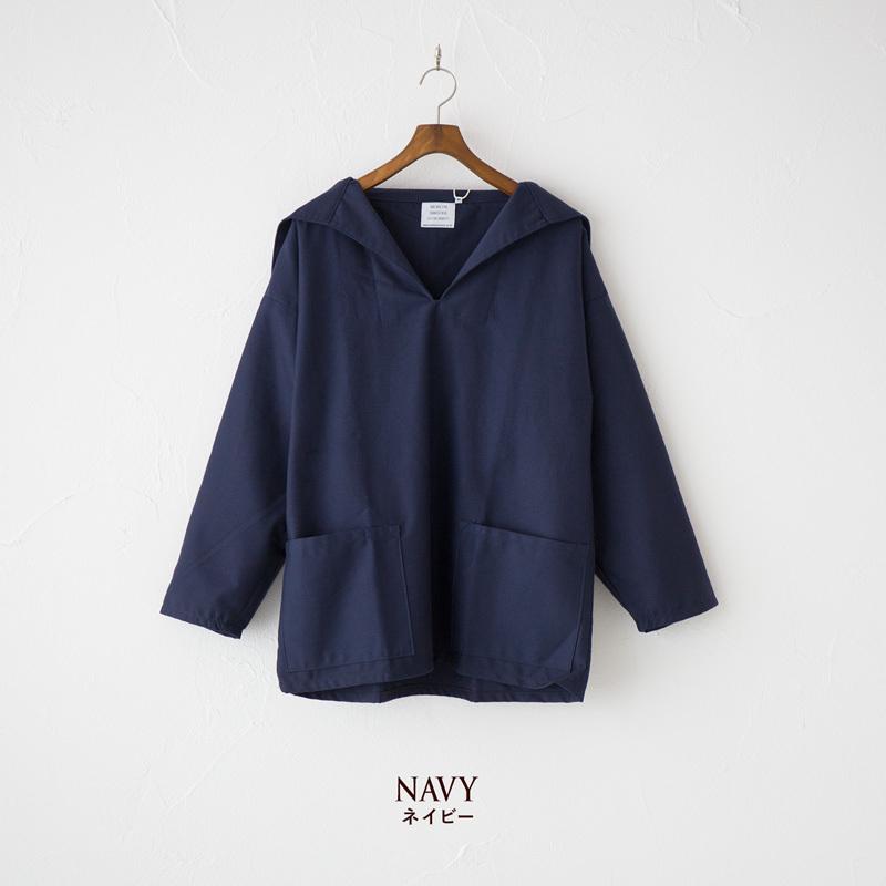 NEWLYN FISHERMAN'S SMOCKS ニューリン スモック 長袖 Vネック