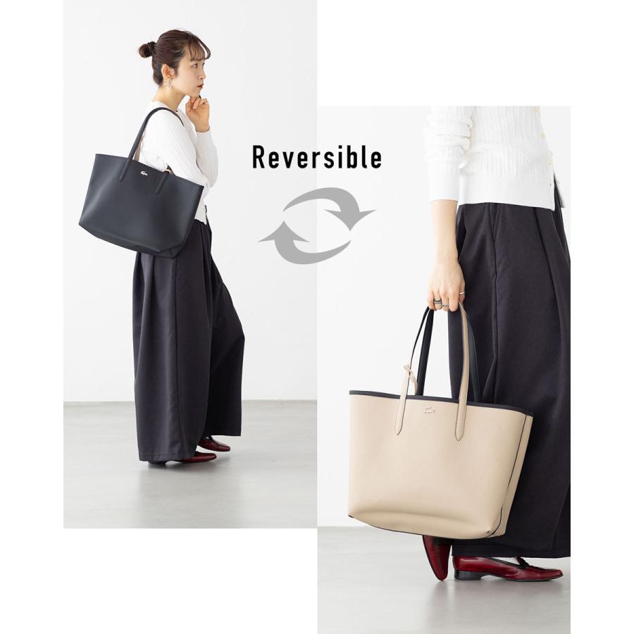 LACOSTE（ラコステ） リバーシブル トート バッグ LACOSTE NF2142AA