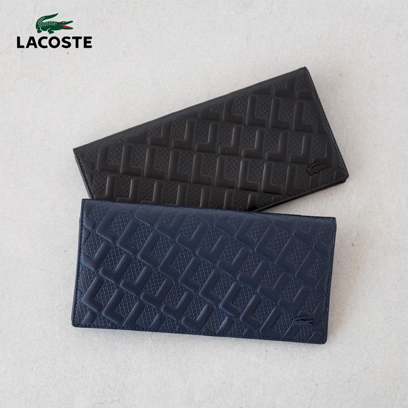 ラコステ Le Monogramme ロング ウォレット NH0121K 長財布 ラコステ Le Monogramme ロング ウォレット NH0121K 長財布