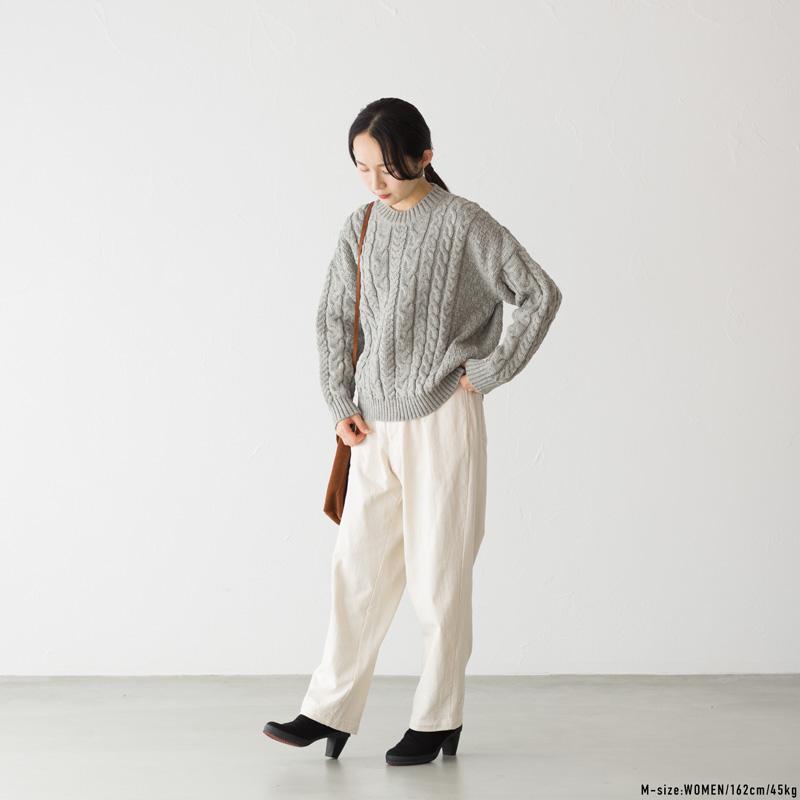 Oldderby Knitwear 英国製 オールドダービー ニットウェア アラン編み