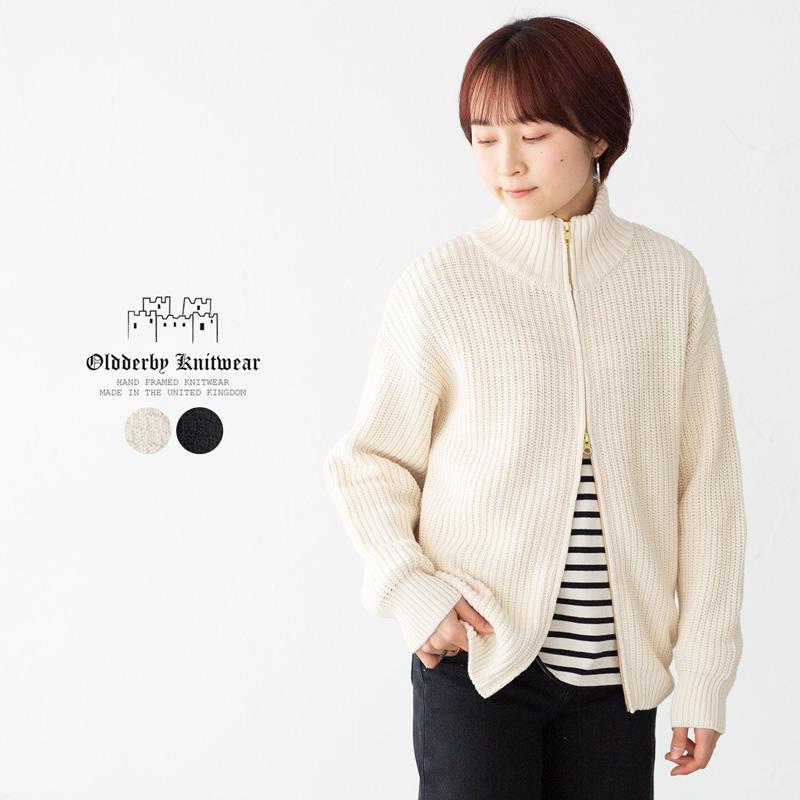 NOLLEY’S オールド ダービー ニット ウエア　グレー Oldderby Knitwear 英国製 オールドダービー ニットウェア アラン編み