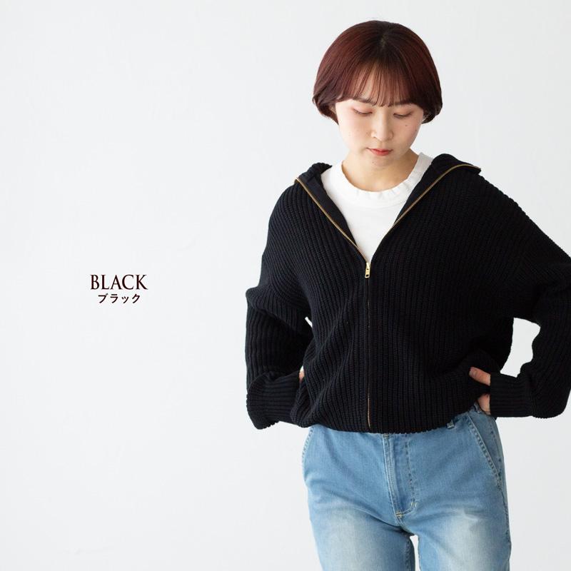 Oldderby Knitwear オールドダービー ニットウェア HC リブ フルジップ