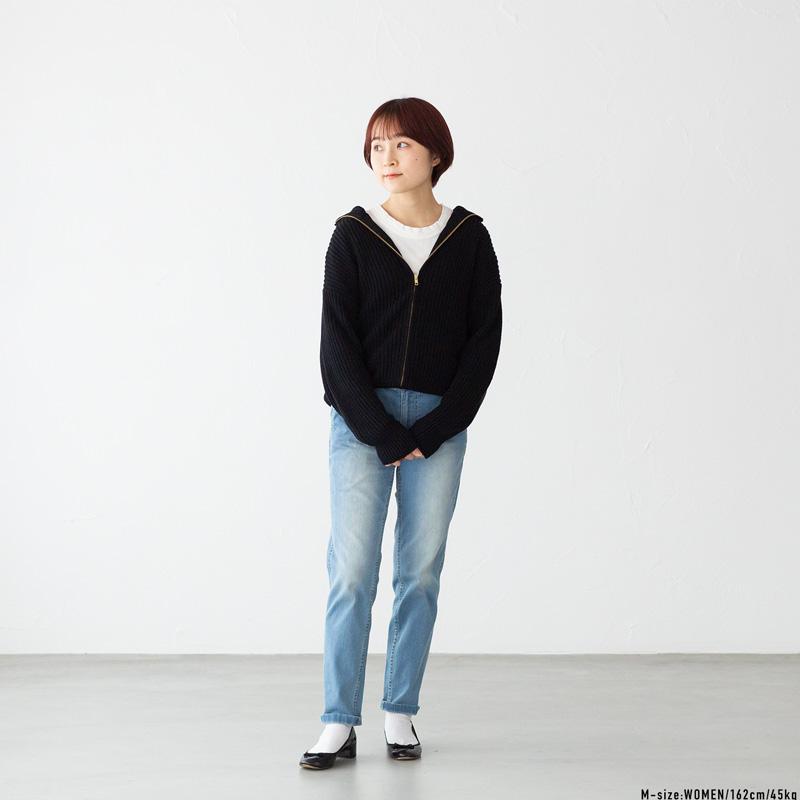 Oldderby Knitwear オールドダービー ニットウェア HC リブ フルジップ 