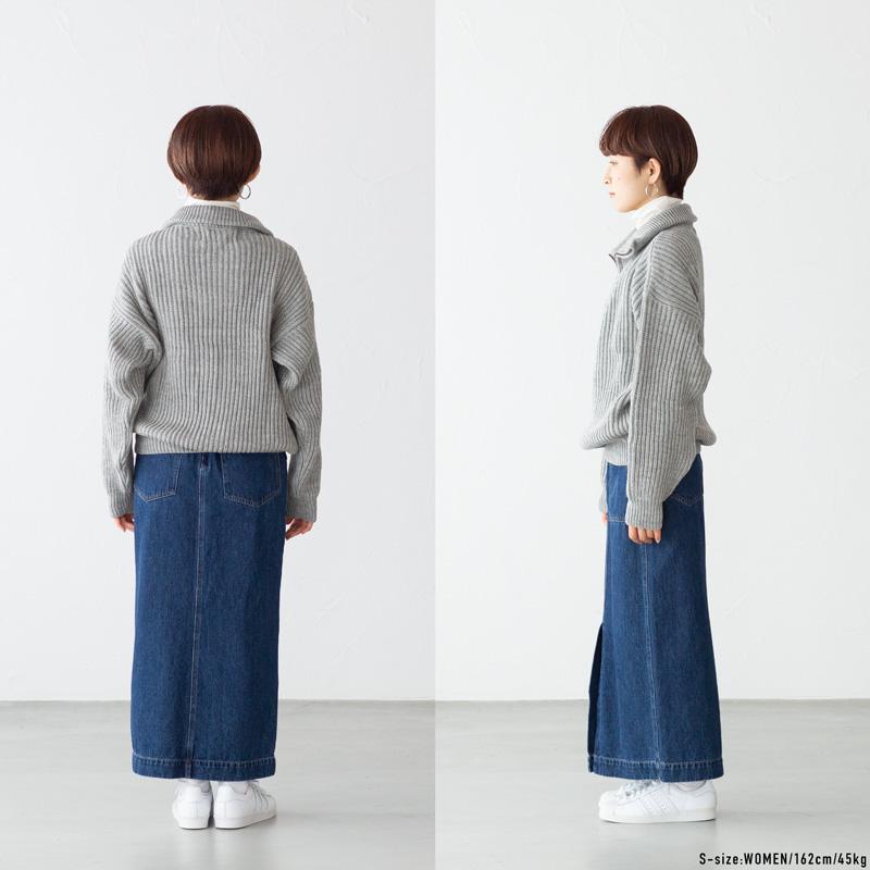 Oldderby Knitwear オールドダービー ニットウェア リブ ジップ Oldderby Knitwear オールドダービー ニットウェア リブ ジップ