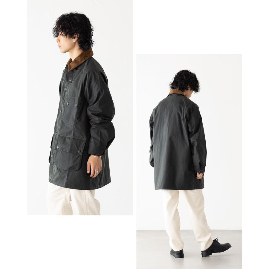 バブアー ソルウェイ ワックスジャケット オーバーサイズ Barbour SOLWAY MWX2498 メンズ レディースの画像