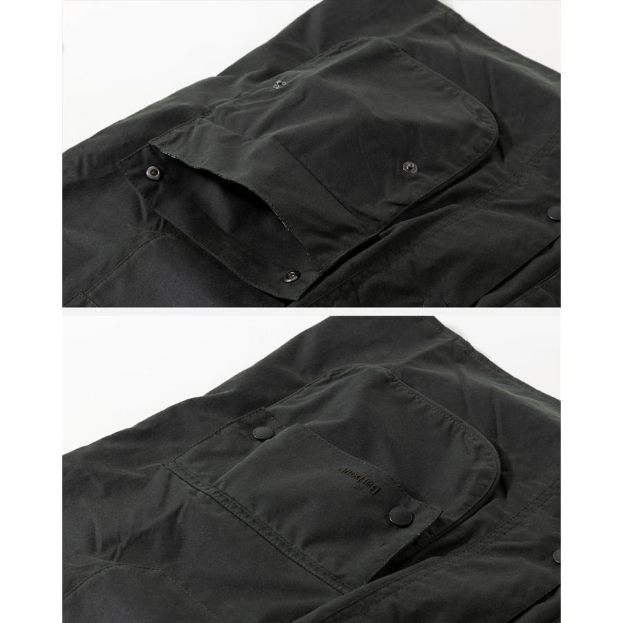 バブアー ソルウェイ ワックスジャケット オーバーサイズ Barbour SOLWAY MWX2498 メンズ レディースの画像