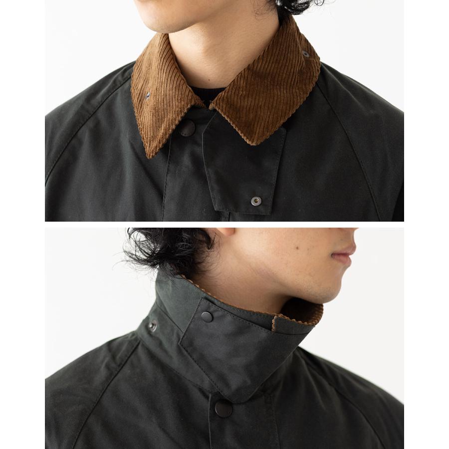 バブアー ソルウェイ ワックスジャケット オーバーサイズ Barbour SOLWAY MWX2498 メンズ レディースの画像