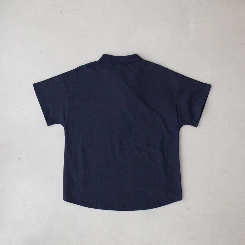 LACOSTE ラコステ スキッパー ネック ポロシャツ ブラック LACOSTE (ラコステ) Polos スキッパーネックポロシャツ