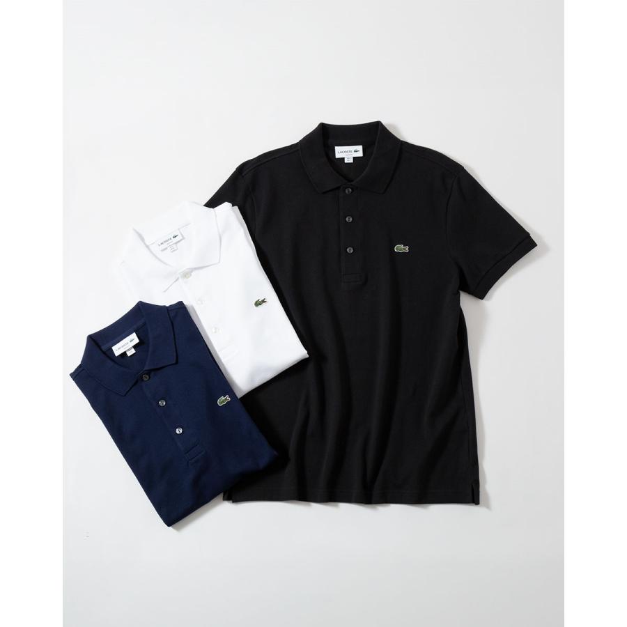 【タグ付新品】 LACOSTE ラコステ ポロシャツ スリムフィット LACOSTE（ラコステ） ポロシャツ ソリッド スリムフィット ストレッチ