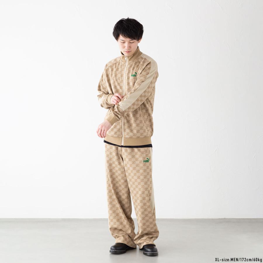 PUMA プーマ モノグラム ジャージ 上下組 コア ヘリテージ PUMA プーマ モノグラム ジャージ 上下組 コア ヘリテージ