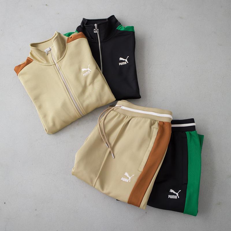 PUMA プーマ T7 ジャージ 上下組 フォー ザ ファンベース PUMA プーマ T7 ジャージ 上下組 フォー ザ ファンベース