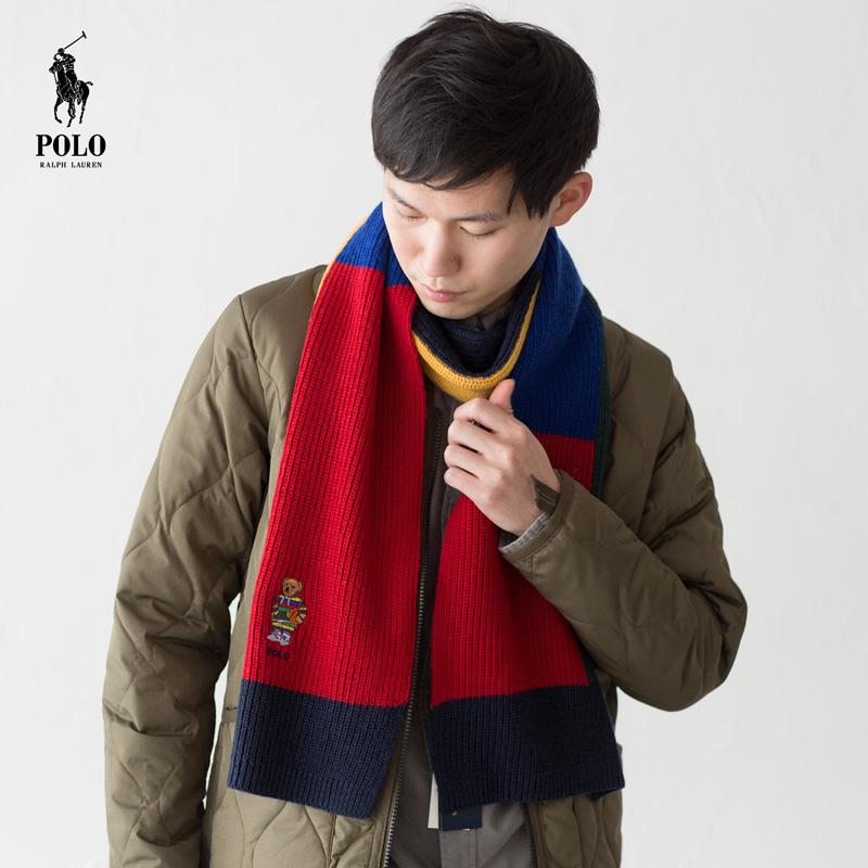 POLO RALPH LAUREN ポロベア バスケットボール マフラー POLO RALPH LAUREN ポロベア バスケットボール マフラー