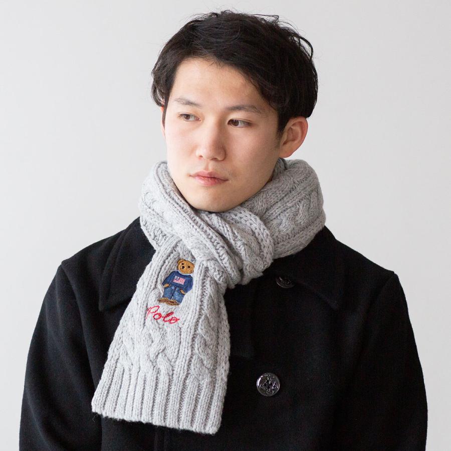 POLO RALPH LAUREN ポロ ラルフローレン ポロベア マフラー POLO RALPH LAUREN ポロ ラルフローレン ポロベア マフラー
