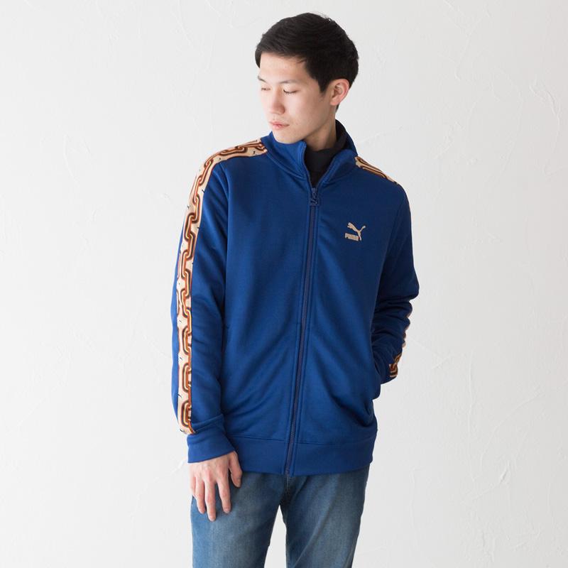 PUMA プーマ T7 70S サイケデリック トラックジャケット 539218 PUMA プーマ T7 70S サイケデリック トラックジャケット 539218
