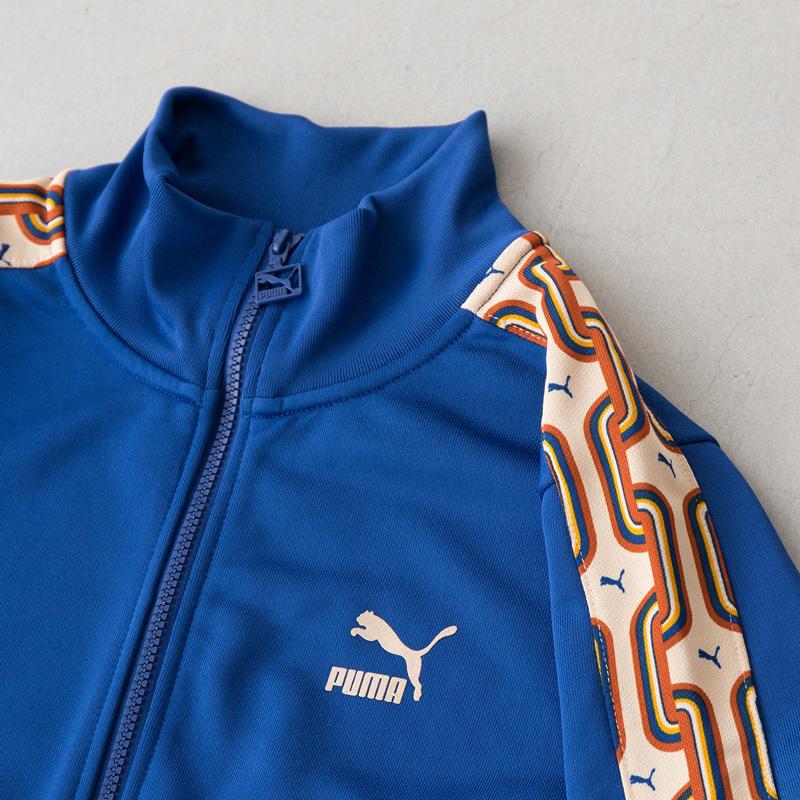 PUMA プーマ T7 70S サイケデリック トラックジャケット 539218 PUMA プーマ T7 70S サイケデリック トラックジャケット 539218