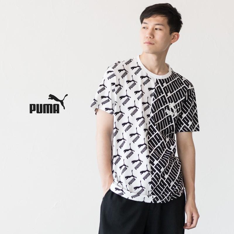 30%OFF プーマ AOP スプリット Tシャツ 597425-02 ブラック ネコポス可