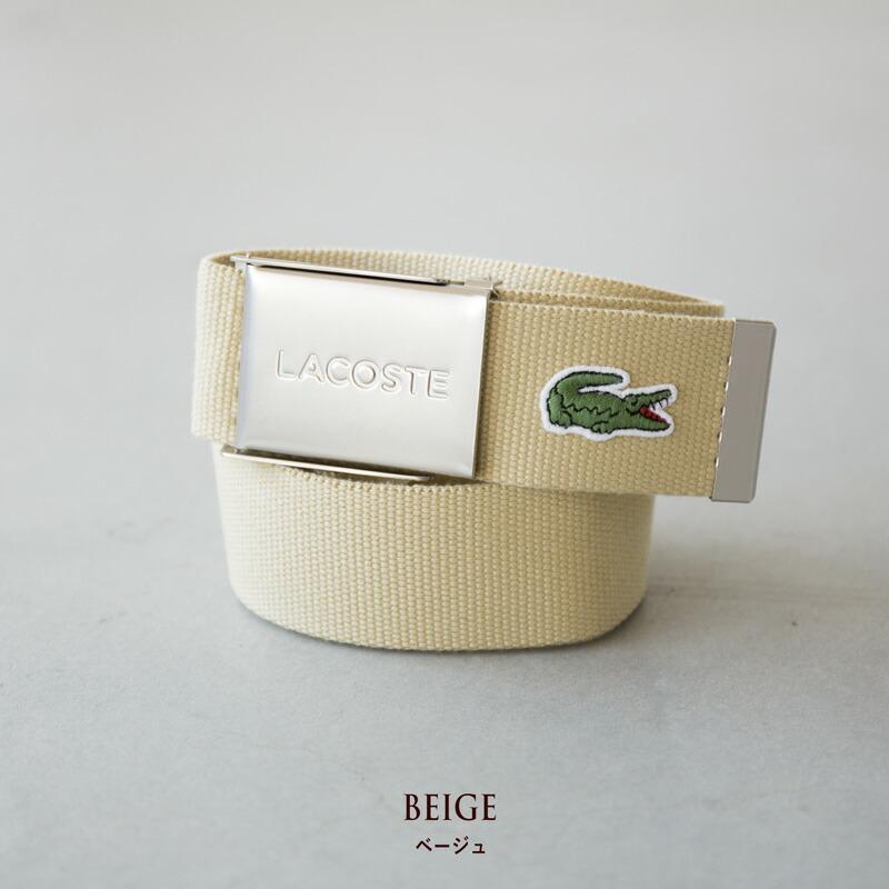 LACOSTE（ラコステ） L1212 MADE IN FRANCE 布ベルト LACOSTE RC2012