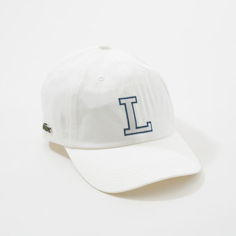 LACOSTE（ラコステ） コットンツイル Lロゴ キャップ LACOSTE RK1251J