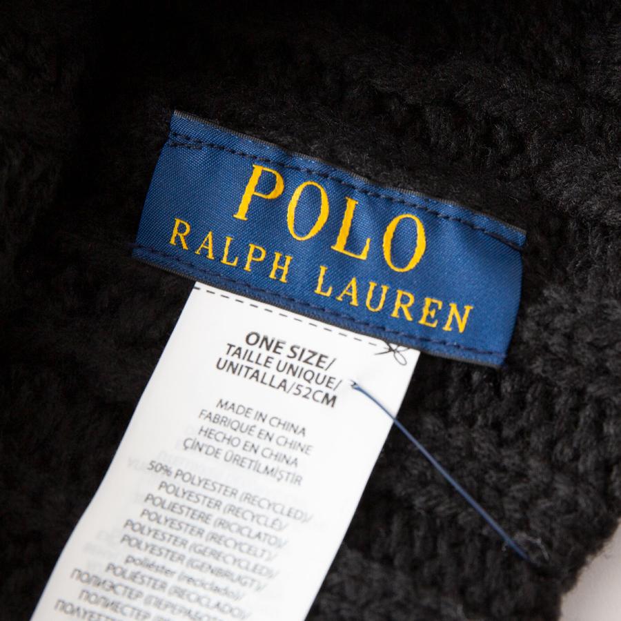 POLO RALPH LAUREN ポロ ラルフローレン ケーブル編み ニット帽 POLO RALPH LAUREN ポロ ラルフローレン ケーブル編み ニット帽