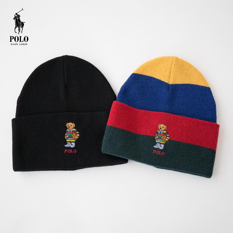 POLO Ralph Lauren ポロベア ニット帽 - 帽子 POLO Ralph Lauren ポロベア ニット帽 - 帽子