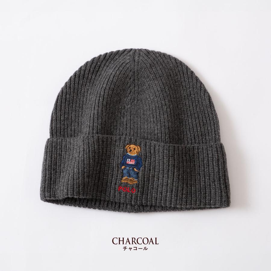 POLO RALPH LAUREN ポロベア ニット帽 RalphLauren ソリッド POLO RALPH LAUREN ポロベア ニット帽 RalphLauren ソリッド