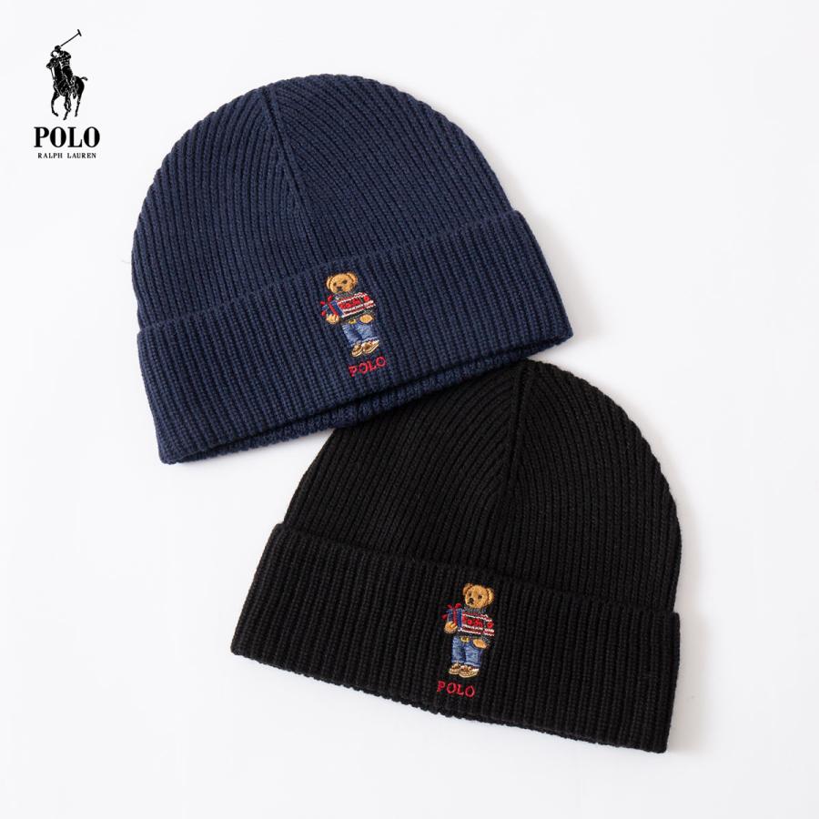 POLO RALPH LAUREN ポロベア ニット帽 RalphLauren リサイクルド POLO RALPH LAUREN ポロベア ニット帽 RalphLauren リサイクルド
