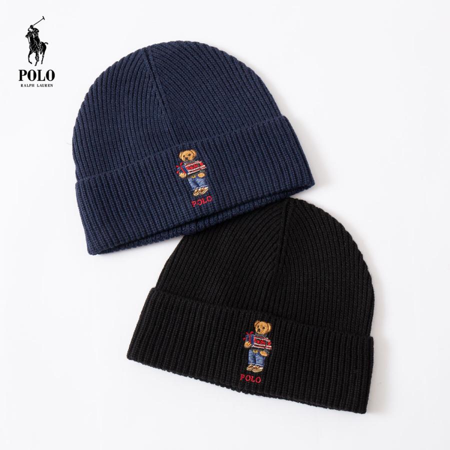 ポロベア ニット帽 POLO RalphLauren リサイクルド ホリデー ベアー