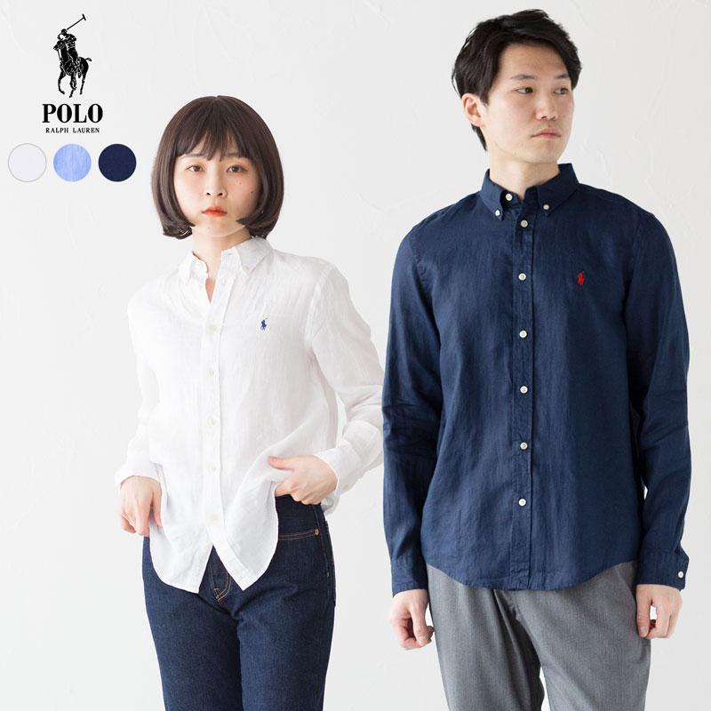 POLO RALPH LAUREN ポロ ラルフローレン リネン シャツ POLO RALPH LAUREN ポロ ラルフローレン リネン シャツ