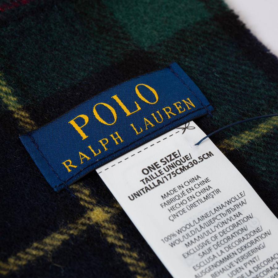 POLO RALPH LAUREN ポロベア チェック マフラー RalphLauren POLO RALPH LAUREN ポロベア チェック マフラー RalphLauren