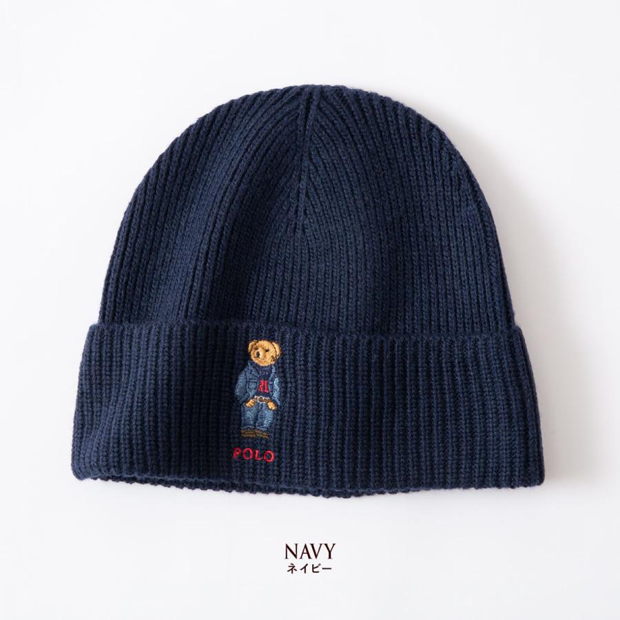 POLO RALPH LAUREN ポロベア ニット帽 RalphLauren ソリッド POLO RALPH LAUREN ポロベア ニット帽 RalphLauren ソリッド