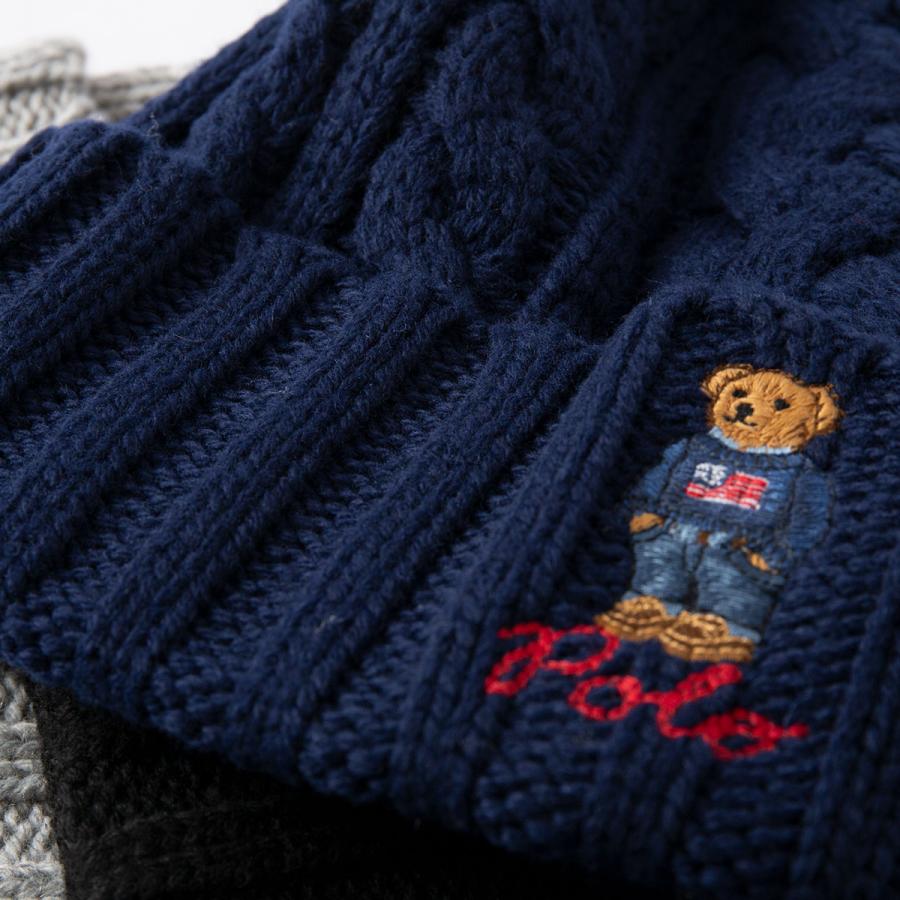 POLO RALPH LAUREN（ポロ・ラルフローレン） ポロベア ニット帽 PC1035