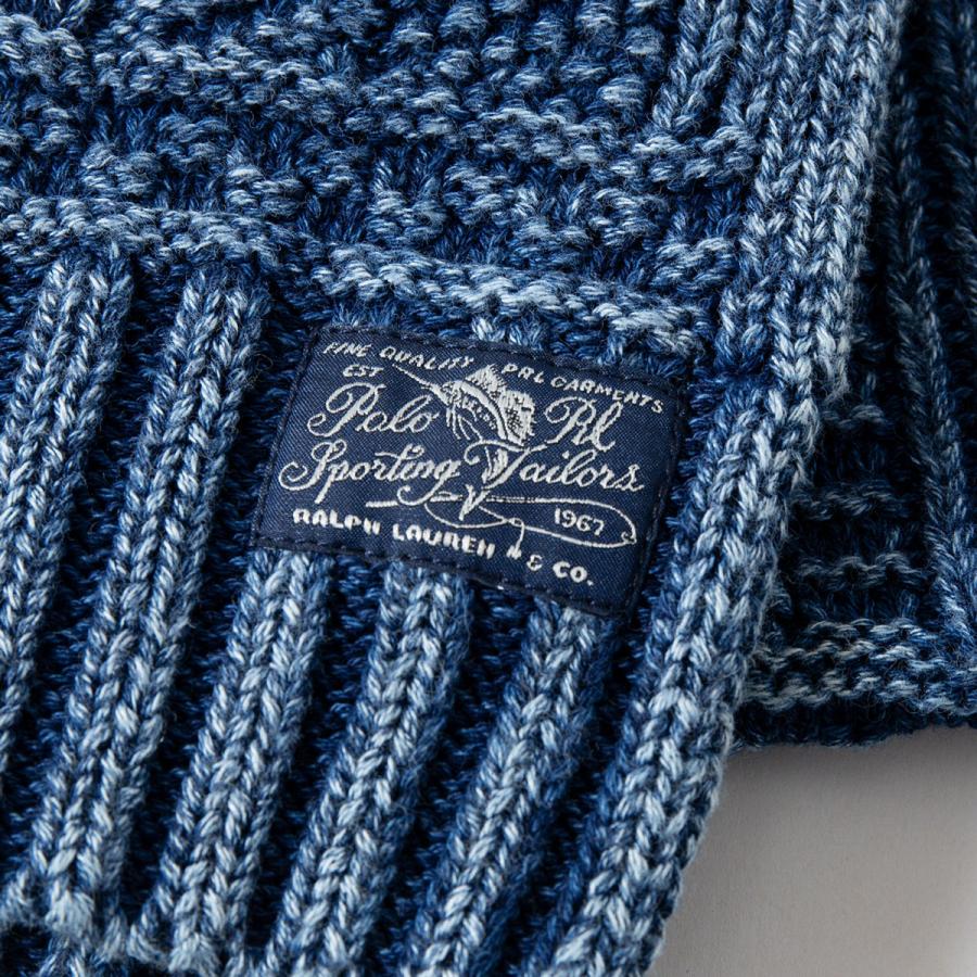 POLO RALPH LAUREN ポロ ラルフローレン マフラー インディゴ POLO RALPH LAUREN ポロ ラルフローレン マフラー インディゴ